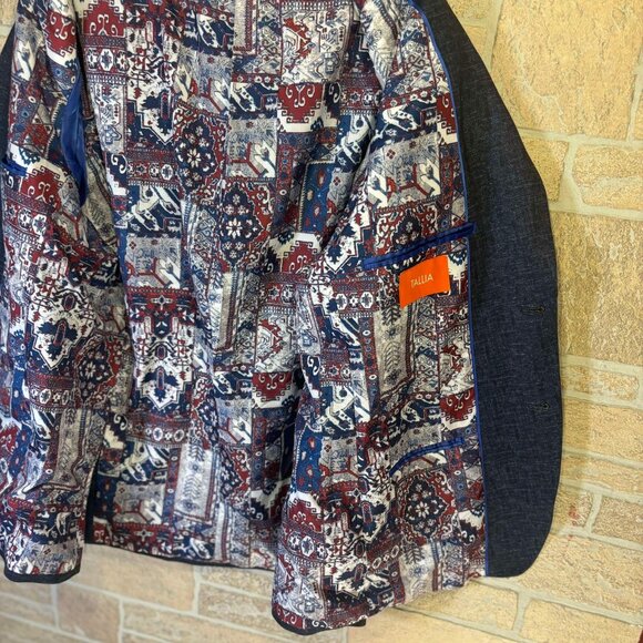 Tallia Men's Blazer With Eye catching Design Modern Fit 42R - Picture 7 of 10